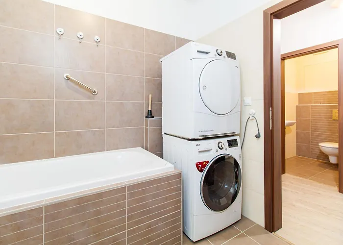 Karolina - 4kk, Garden Terrace, Free Parking 俄斯特拉发
