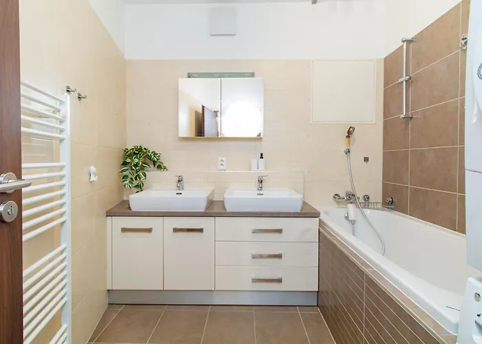 公寓 Karolina - 4kk, Garden Terrace, Free Parking 俄斯特拉发